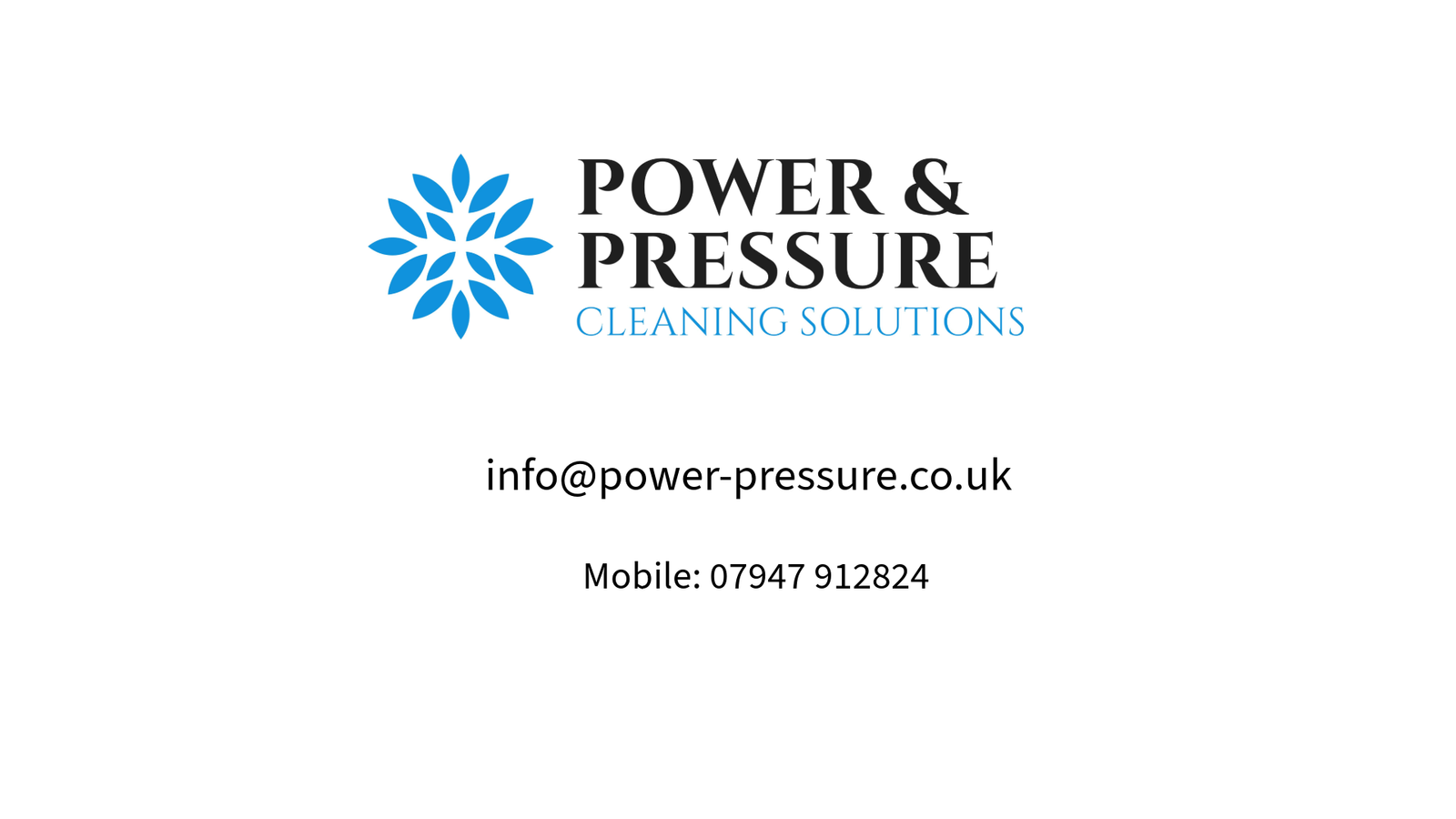 Power & Pressure logo and details